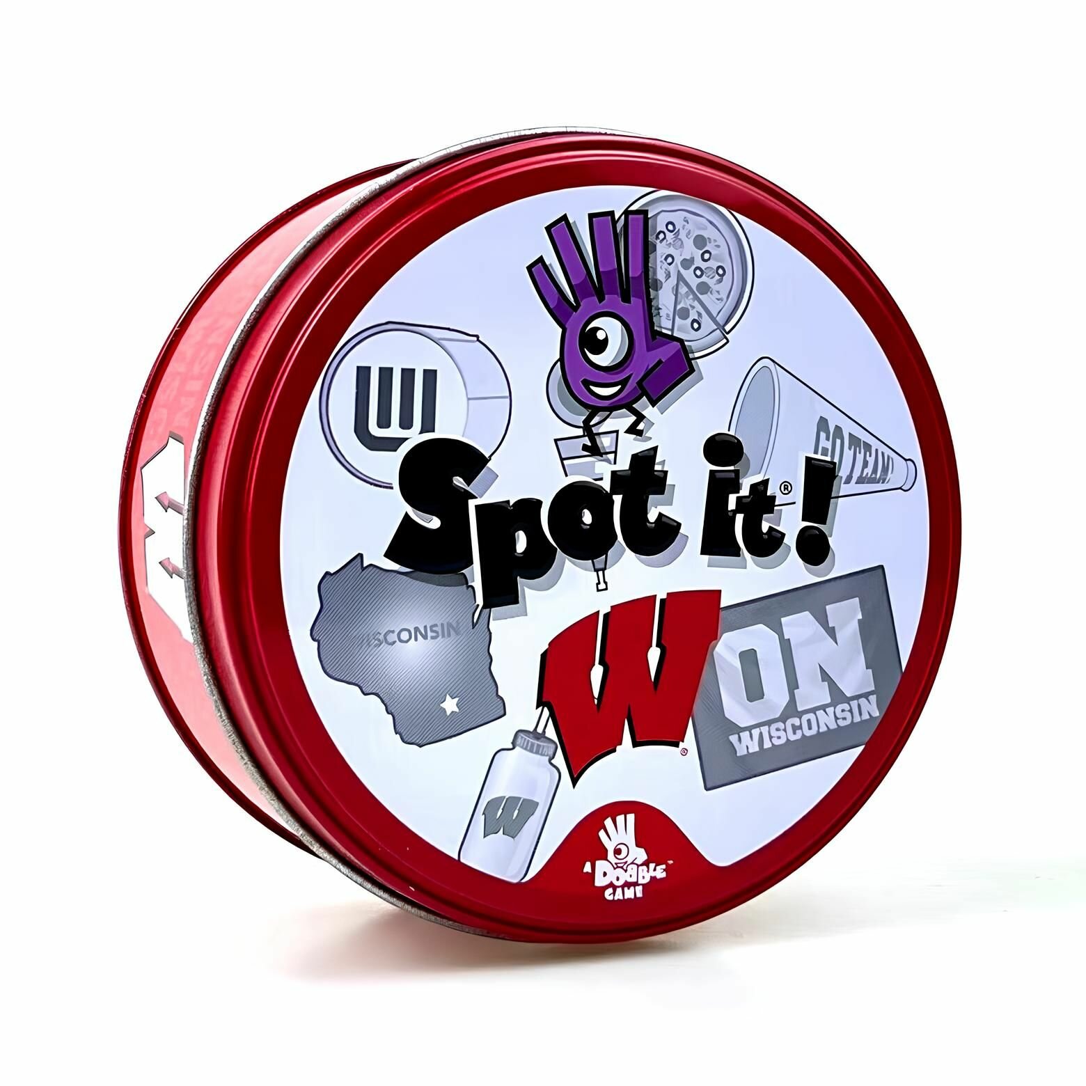 Настольная игра для детей Доббль/Дубль Spot it! Wisconsin (Штат Висконсин)