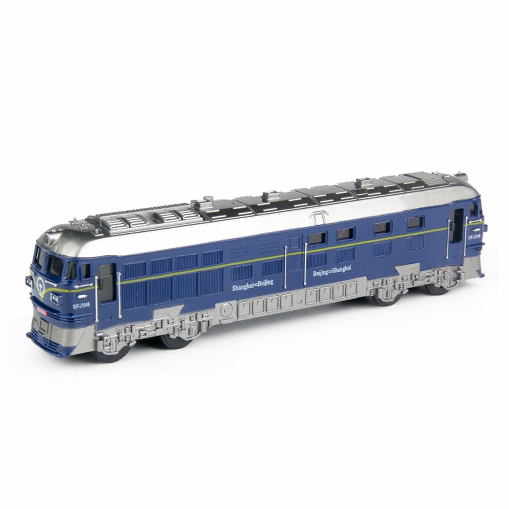 Металлический поезд игрушка 1:87 для мальчиков и девочек