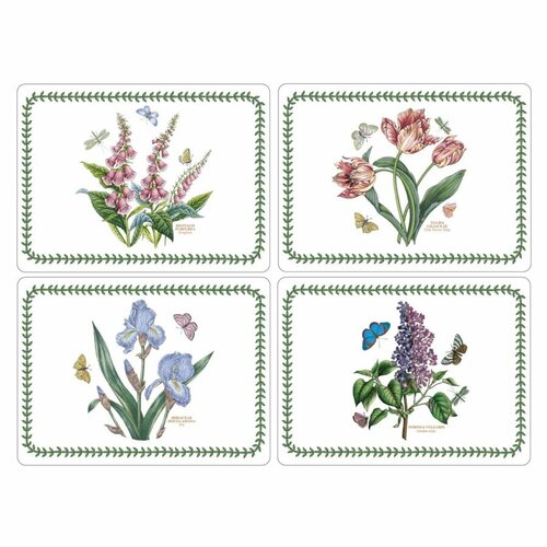 Набор плейсматов Pimpernel Ботанический сад 40х29 см, 4 шт, пробка