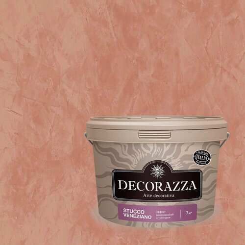 Изображение товара Декоративное покрытие с эффектом венецианской штукатурки Decorazza Stucco Veneziano (7кг) SV 10-59