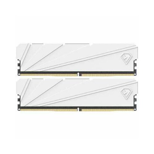 Оперативная память DDR4 32Gb 2x16Gb 3200MHz Netac NTSSD4P32DP-32W Shadow S White 5806₽