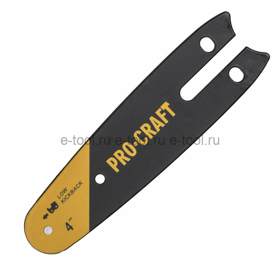 Цепи И Шины Для Электро- Бензопил Комплект пильных цепей и шины ProCraft S4 (2 цепи и 1 шина 4)