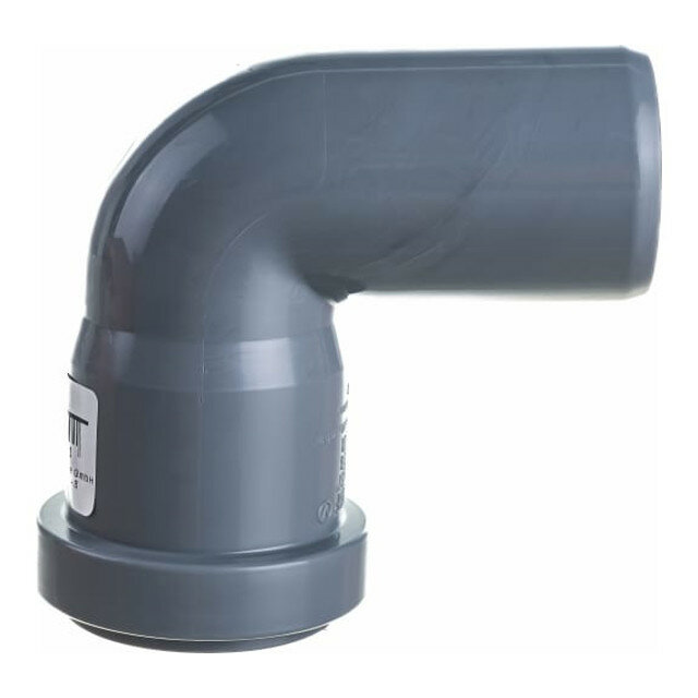 Отвод для внутренней канализации OSTENDORF 110210 полипропилен 40 мм 87 градусов