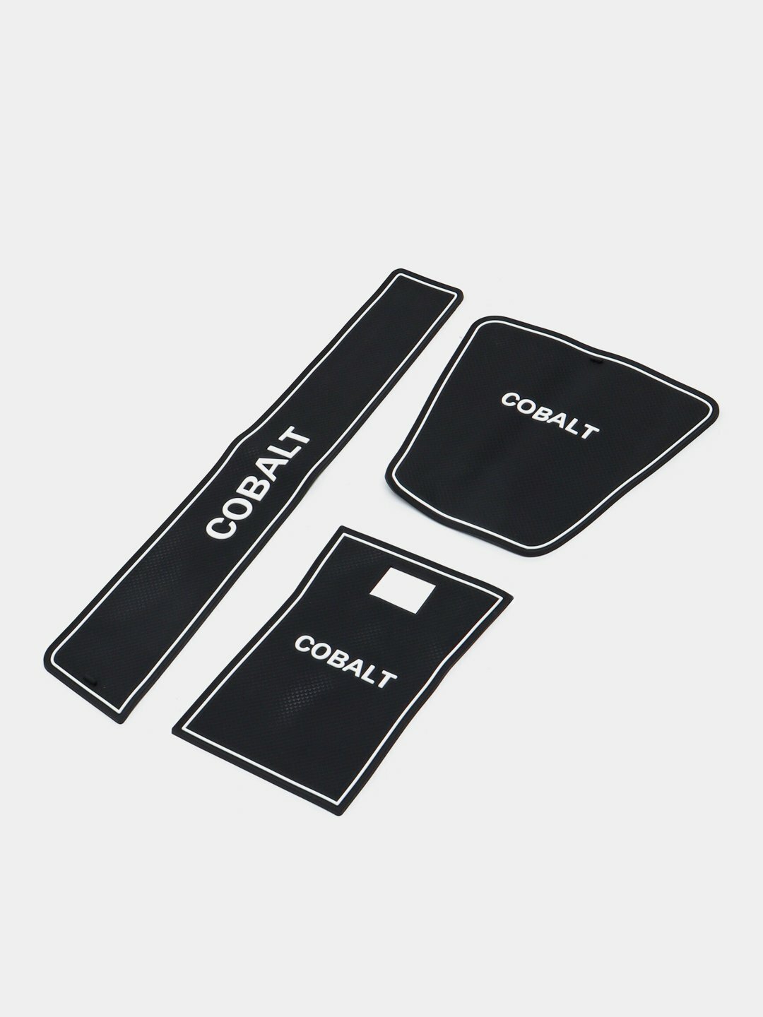 Коврики резиновые, вставки торпеды для Chevrolet Cobolt, комплект — фото 1