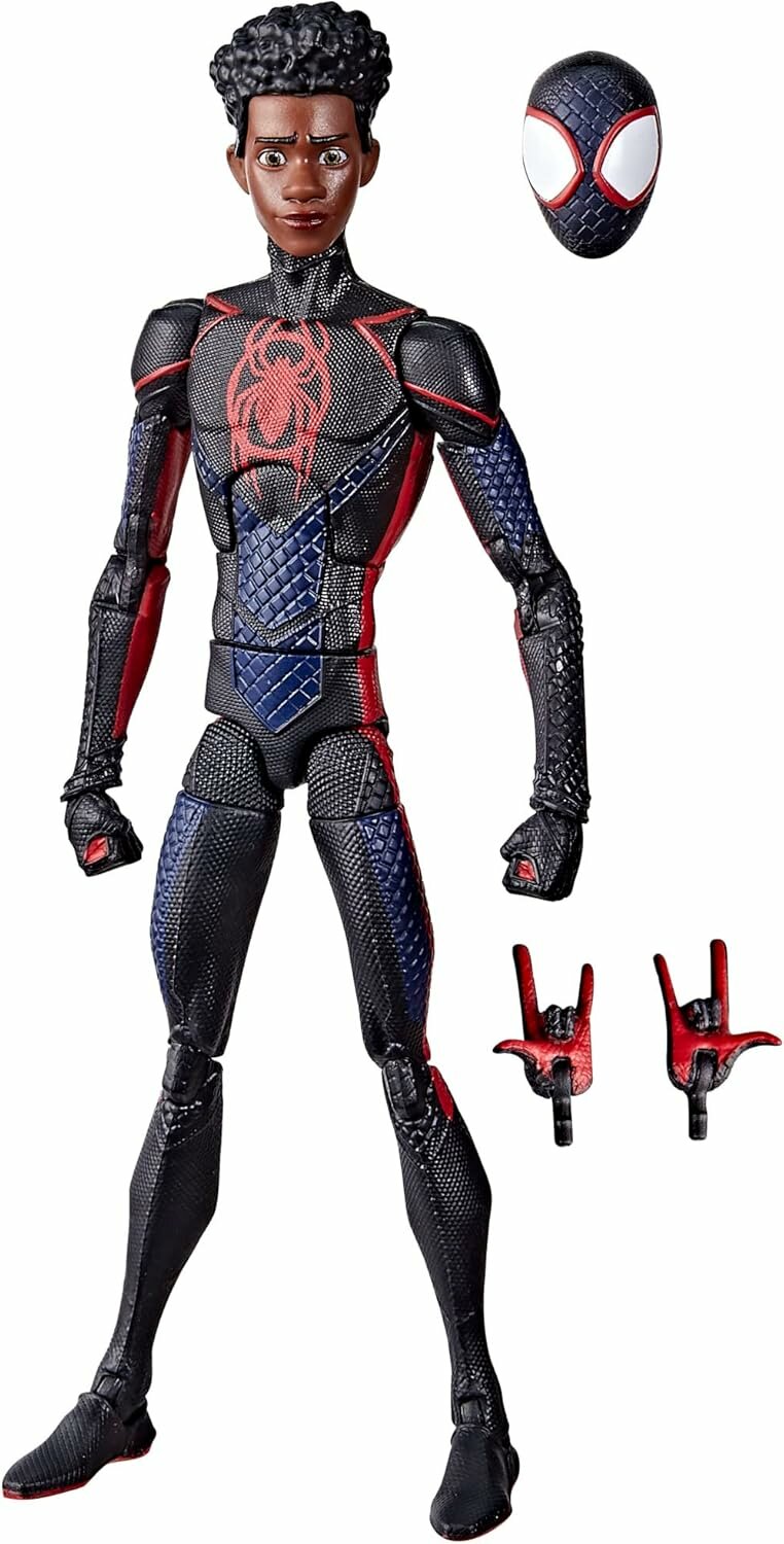 Коллекционная фигурка Майлз Моралес Miles Morales Человек паук Marvel Legends