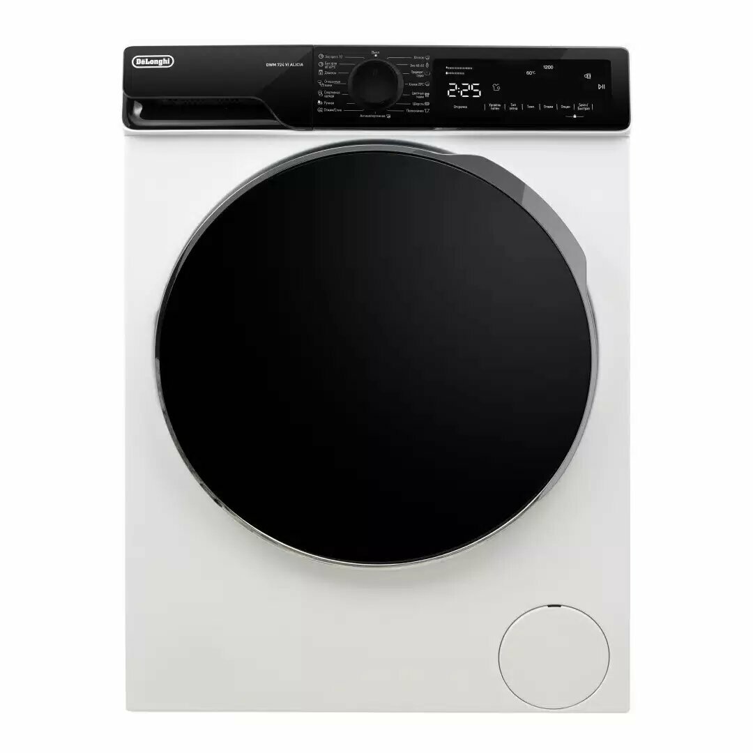 Стиральная машина DeLonghi "DWM 724 VI", инверторный двигатель, цифровая панель управления, A+++