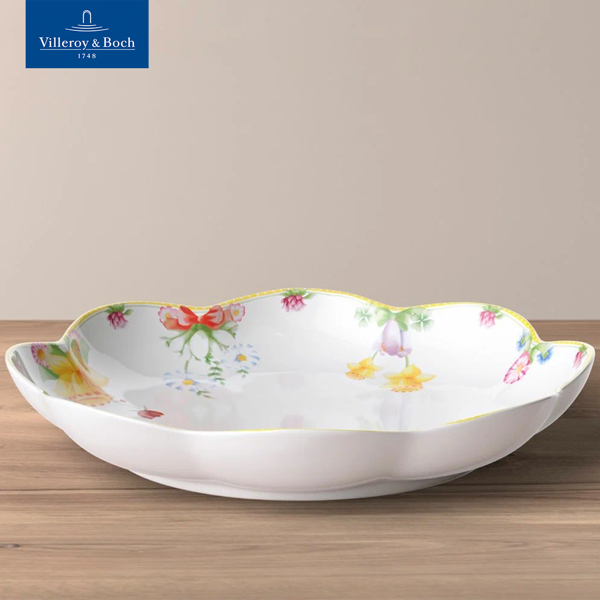 Салатник пасхальный 30 см, 1200 мл, Spring Awakening, Villeroy & Boch, Премиум-Фарфор