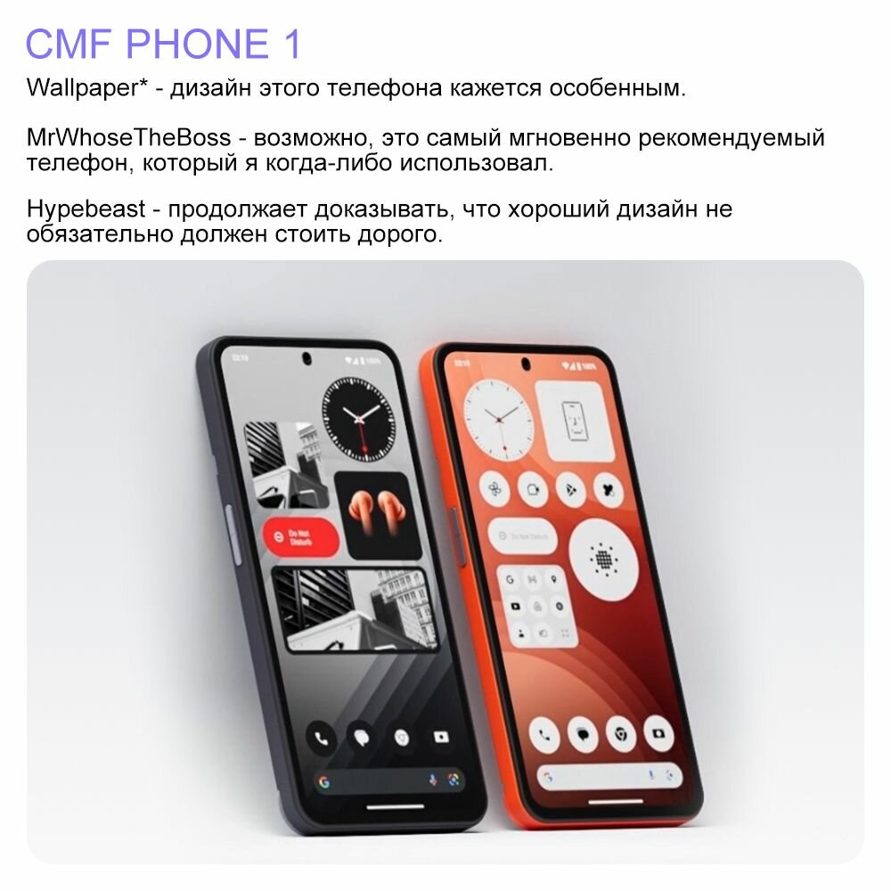 Смартфон Nothing CMF Phone 1, 8+128, глобальная версия, зеленый — фото 1