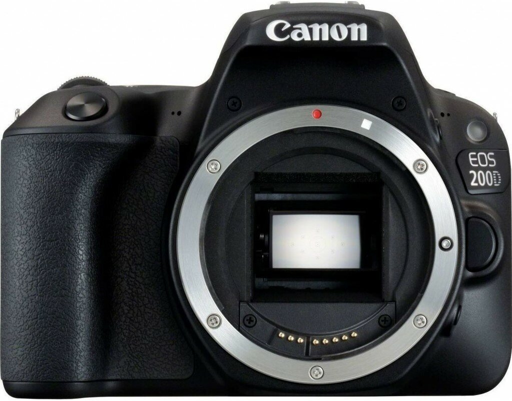 Фотоаппарат Canon EOS 200D Body, черный
