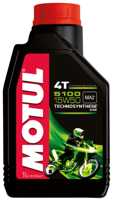 Масло моторное MOTUL 5100 4T 15W-50 1л. 104080