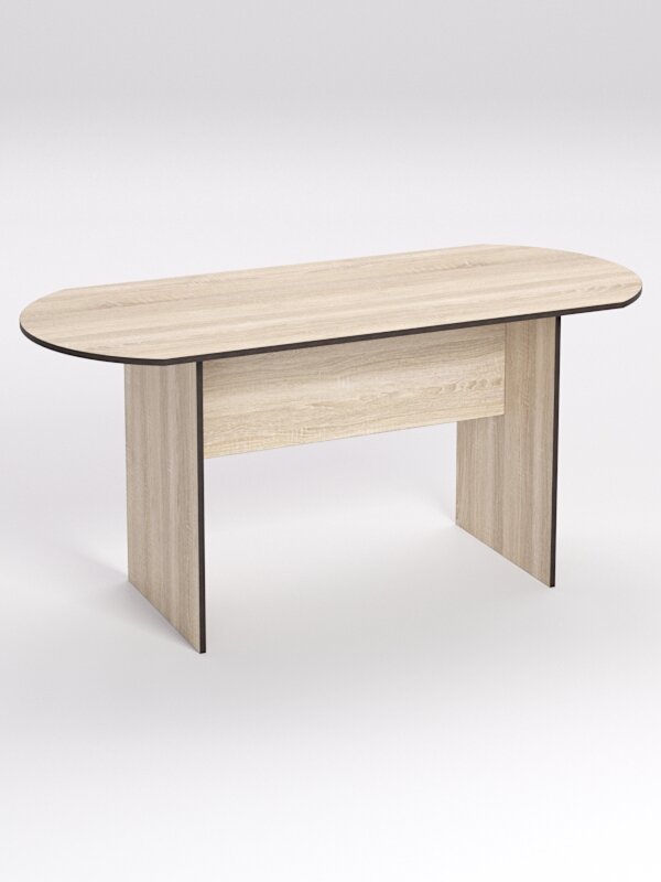 Стол для совещаний СС-46 Дуб Сонома кромка Дуб Венге. Производитель товара - компания Westcom.