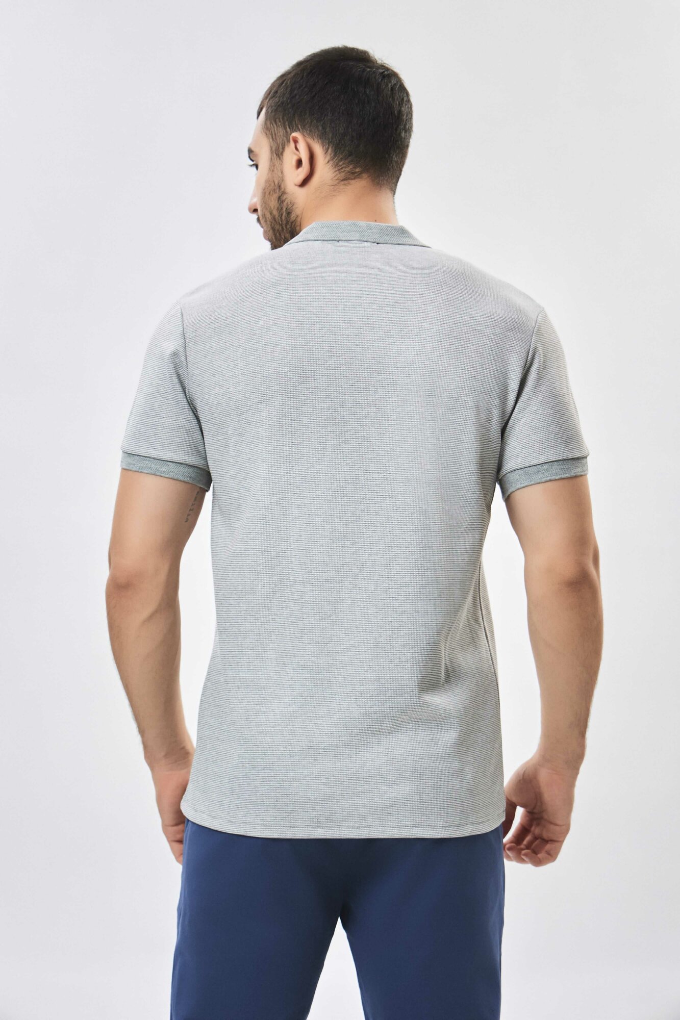 Поло спортивное TERRA PRO, размер M, grey — фото 1