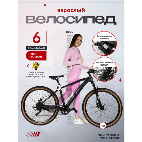 Велосипед горный Dextpro 001 / скоростной 29