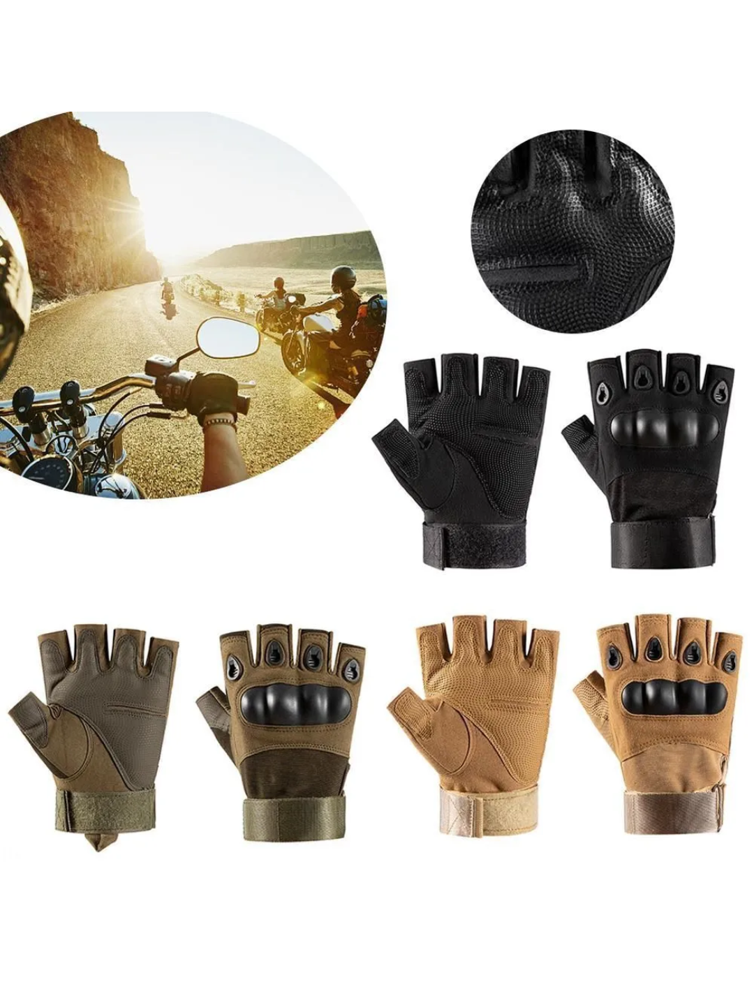 Перчатки  см для взрослых и детей, размер см, черный — фото 1