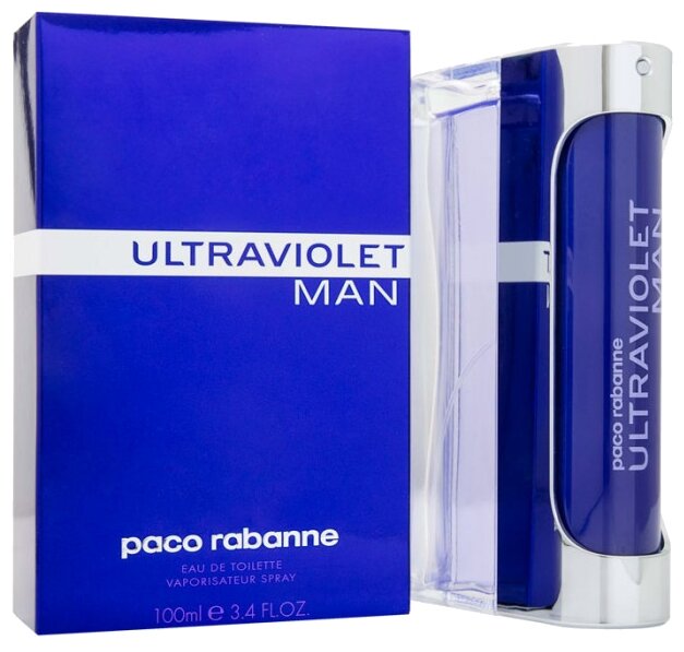 Paco Rabanne туалетная вода Ultraviolet Man, для мужчин 100 мл — фото 1