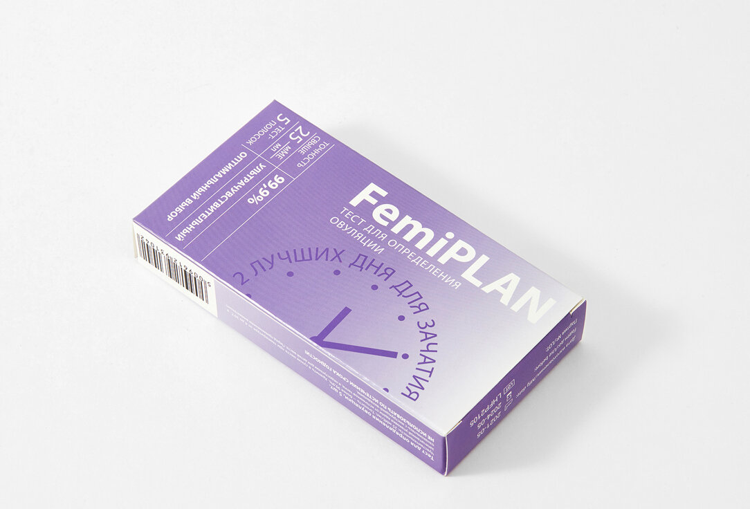 Картинки FEMiPLANУльтрачувствительный 25 мМЕ | 5 тест-полосок для