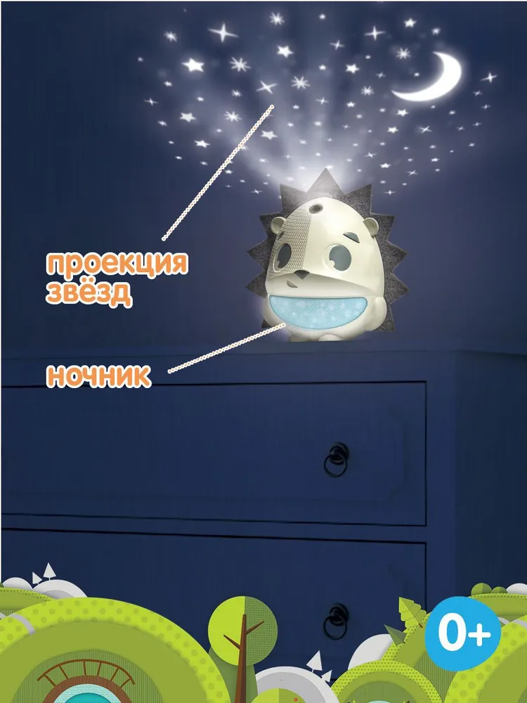 Ночник-проектор, Tiny Love, декор в детскую комнату — фото 1