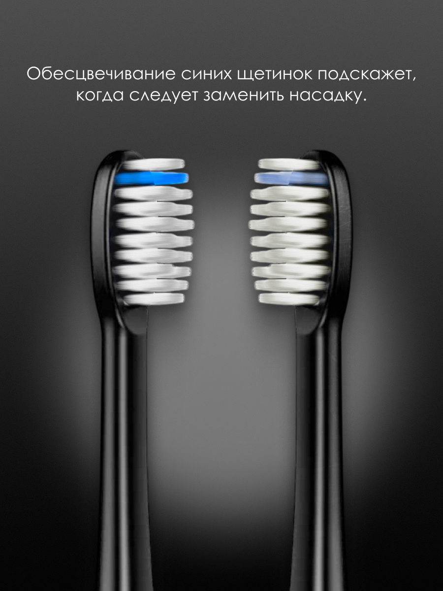 Изображение Звуковая электрическая зубная щётка MYDENTYX PDB 2000-01, синяя