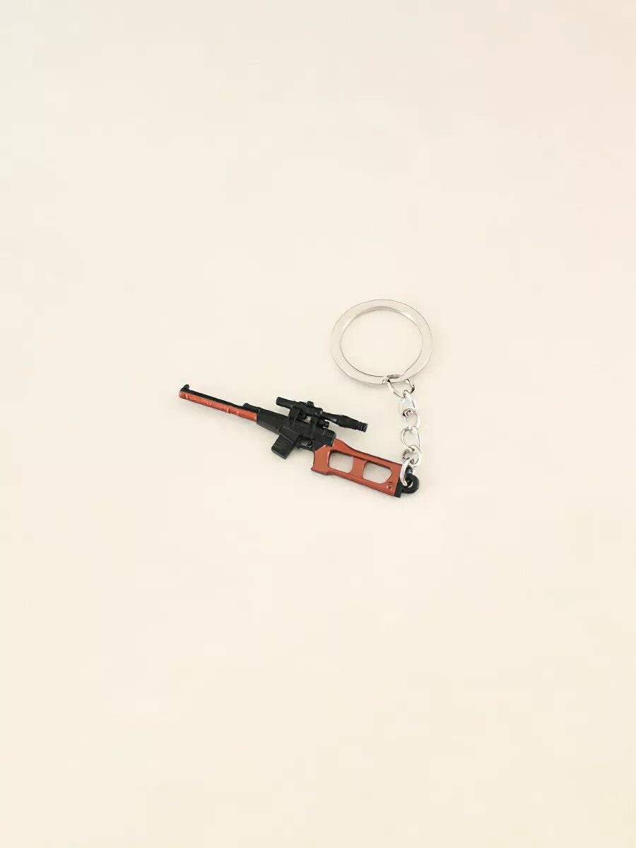 Брелок, черный, коричневый — фото 1