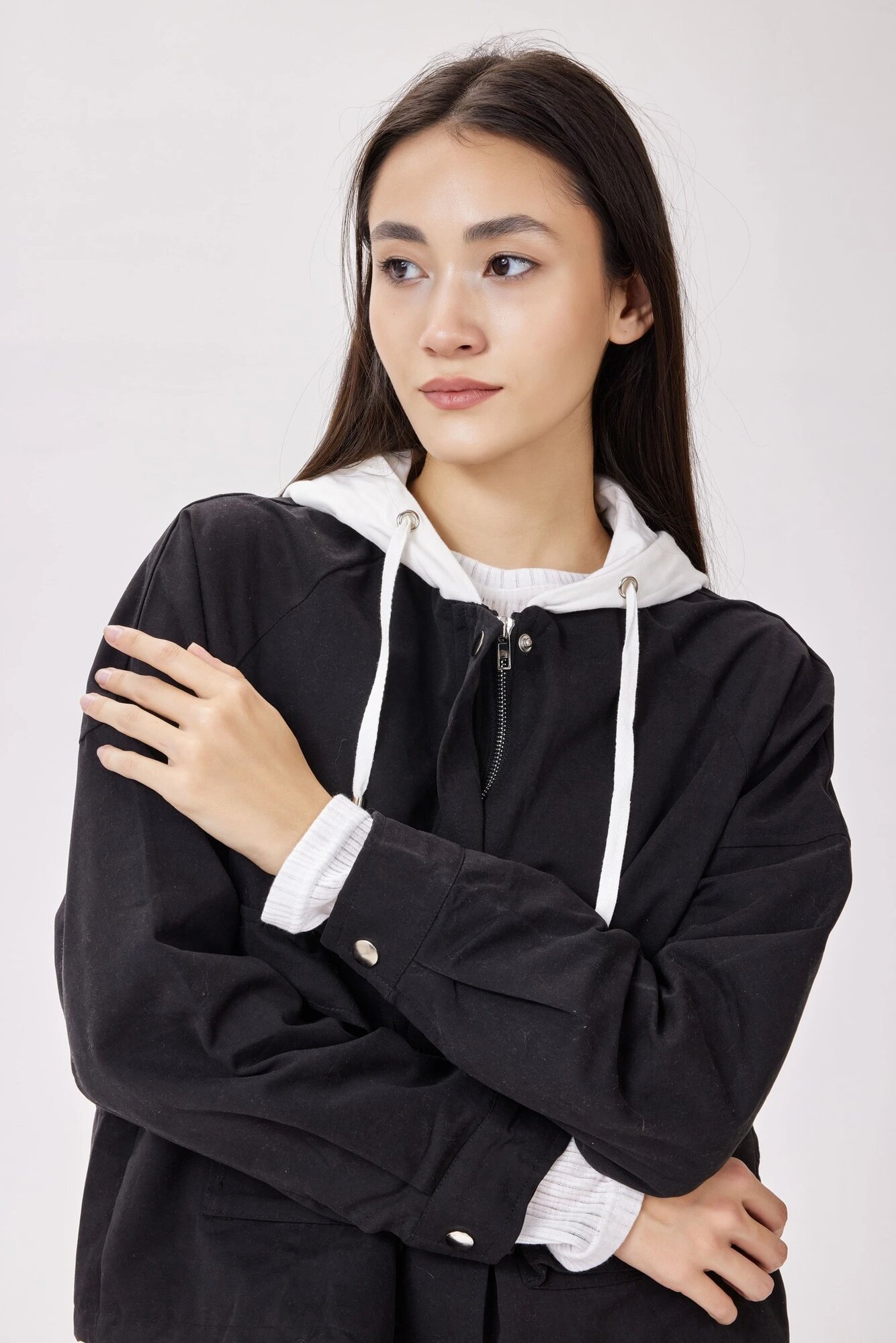 Ветровка Selfie, размер S, черный — фото 1