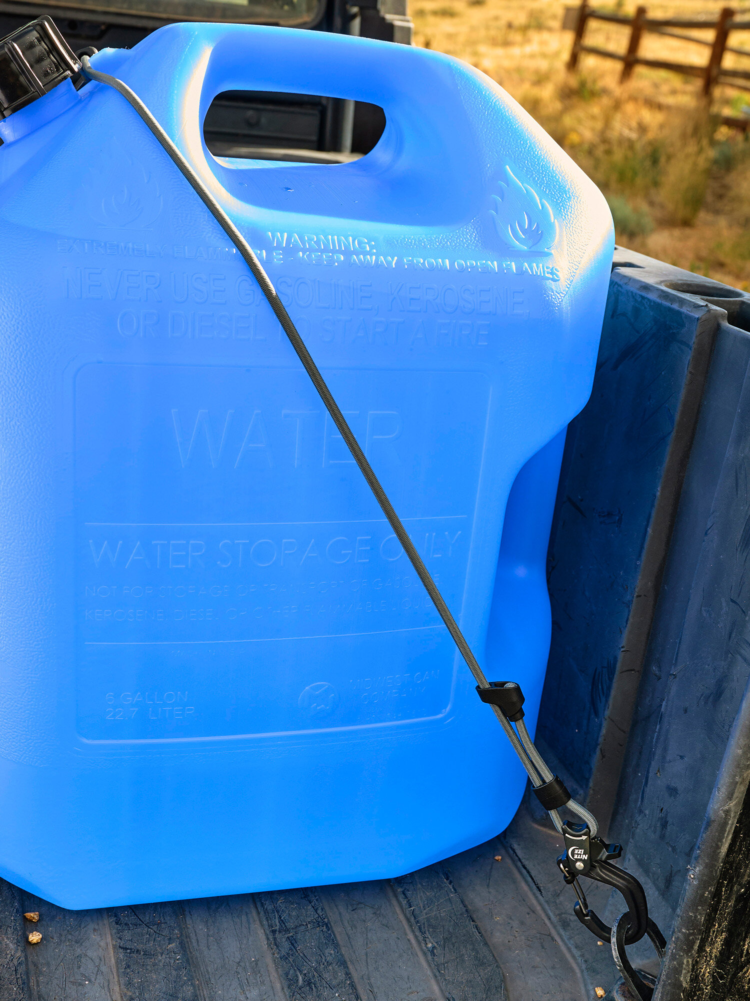 Эластичное крепление с карабином Nite Ize CamJam SlideLock Adjustable Bungee — фото 1