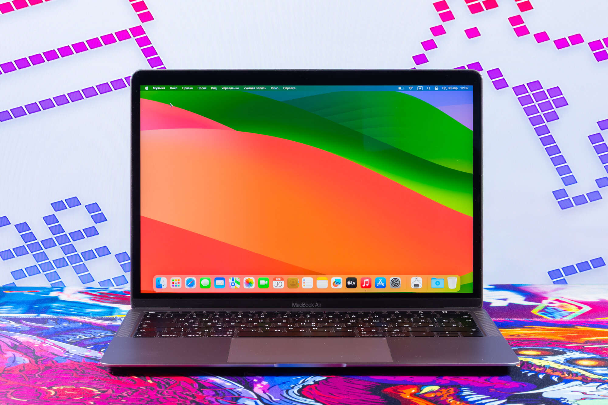 Ноутбук Apple MacBook Air 13 Mid 2018 2560x160, i5 1.6 ГГц, RAM 8 ГБ, UHD Graphics 617, SSD 128 ГБ, A1932, серебристый