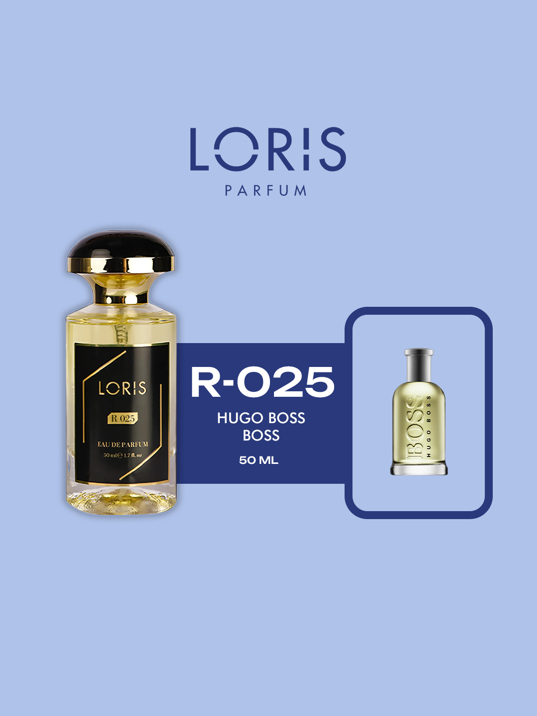 Мужская парфюмерная вода "Loris Parfume" - Hugo Boss – Hugo, 50 мл, стойкость в течение дня