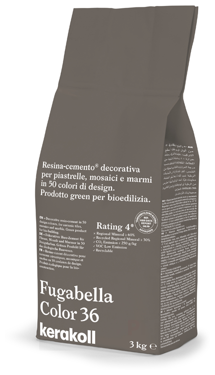 Затирка цементно-полимерная Fugabella Color №36 Kerakoll 3 кг