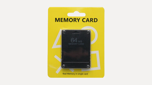 Изображение товара Карта памяти Sony Memory Card, 64 Mb, для PlayStation 2, черная