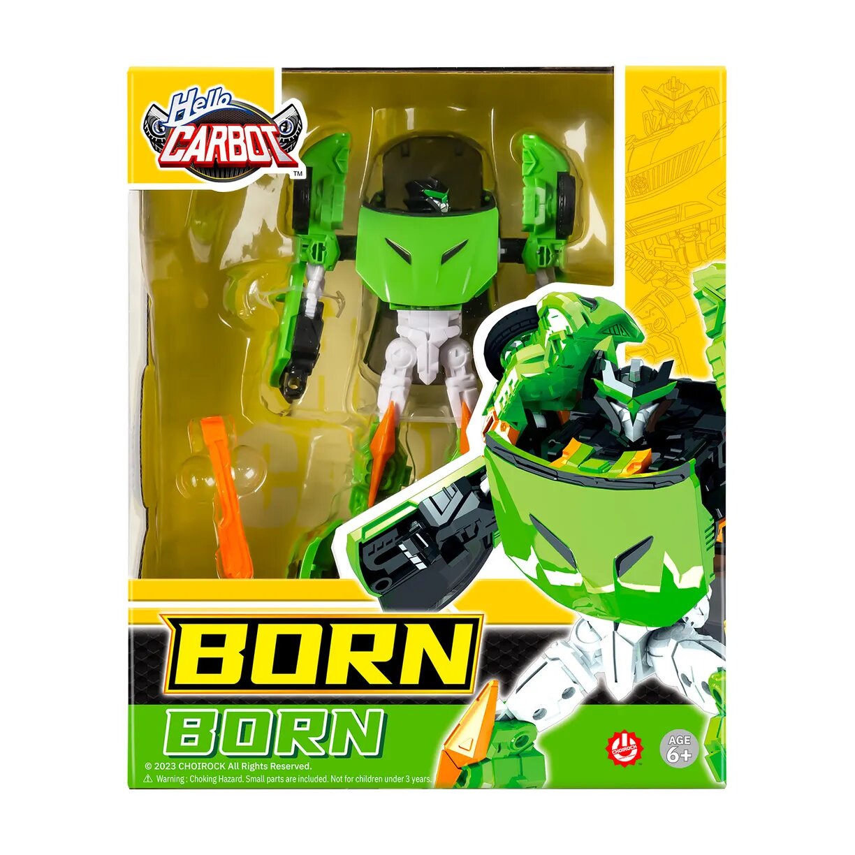 Игровой набор Hello Carbot Born Трансформер 42900