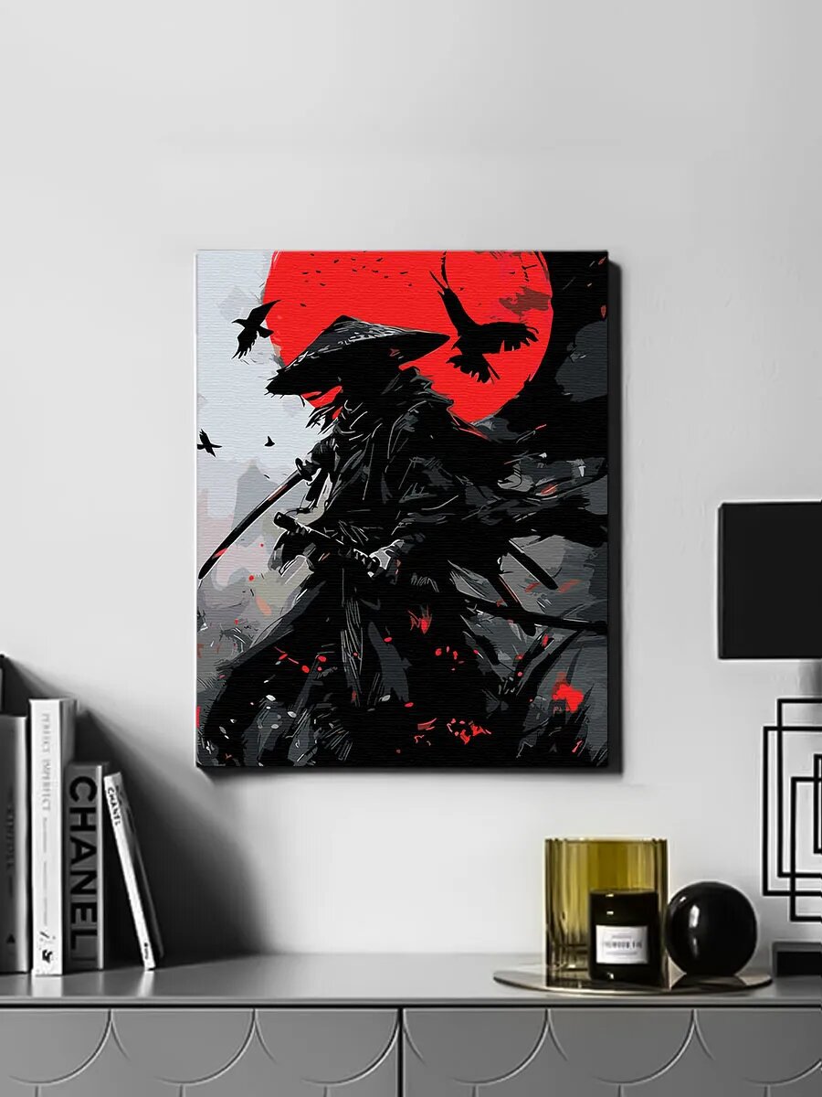 Картина по номерам Самураи — фото 1