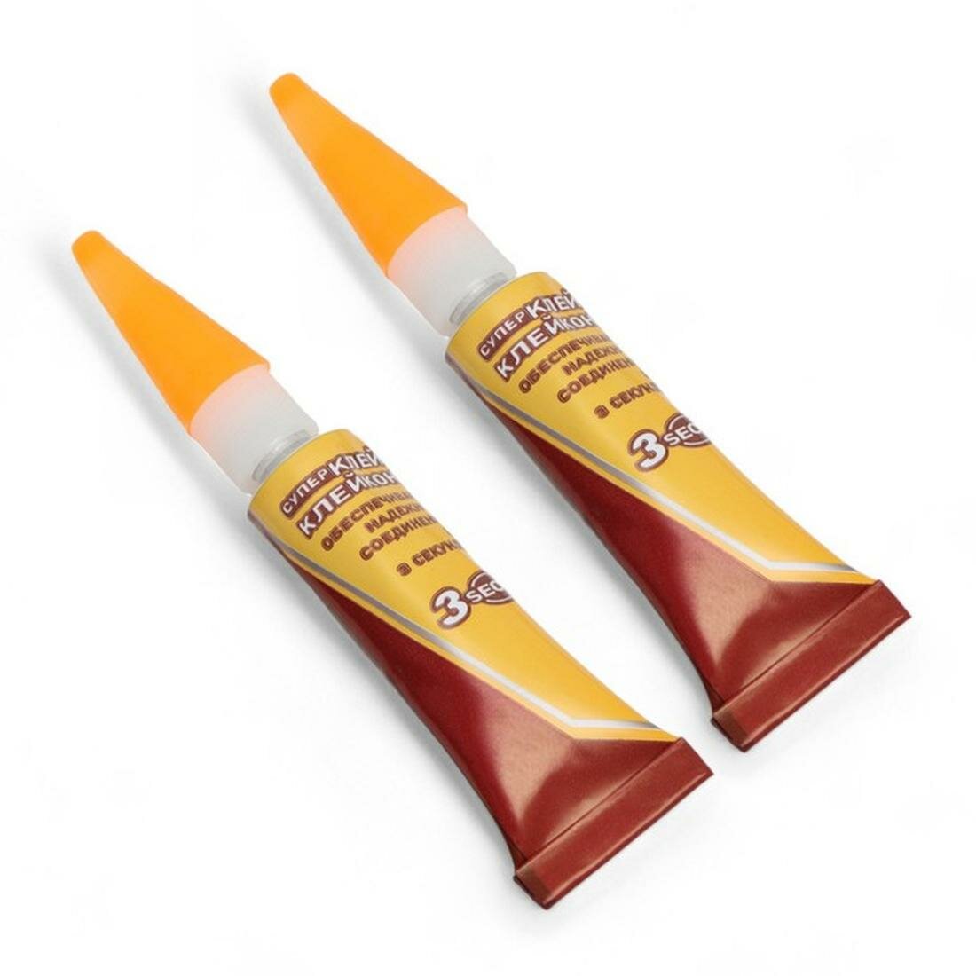 Супер-клей Секундный универсальный мини карта 1 г набор 2 штуки