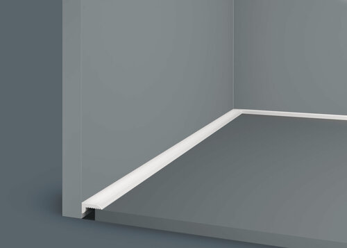 Изображение товара Плинтус теневой набор 7 шт. 10х21х2000мм Экополимер PL015 Cosca