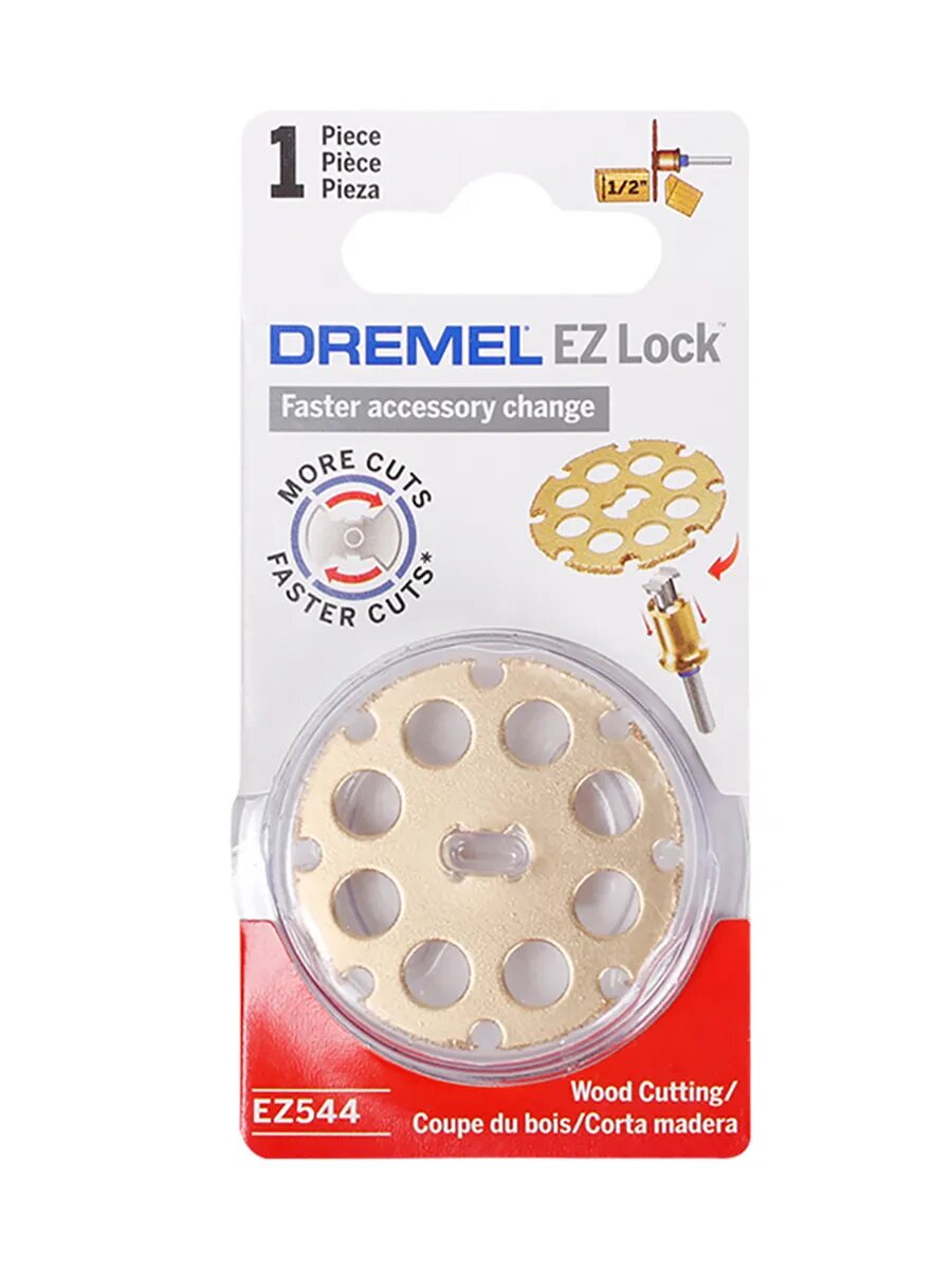 Отрезной круг по дереву EZ lock для электрической шлифовальной машины Dremel