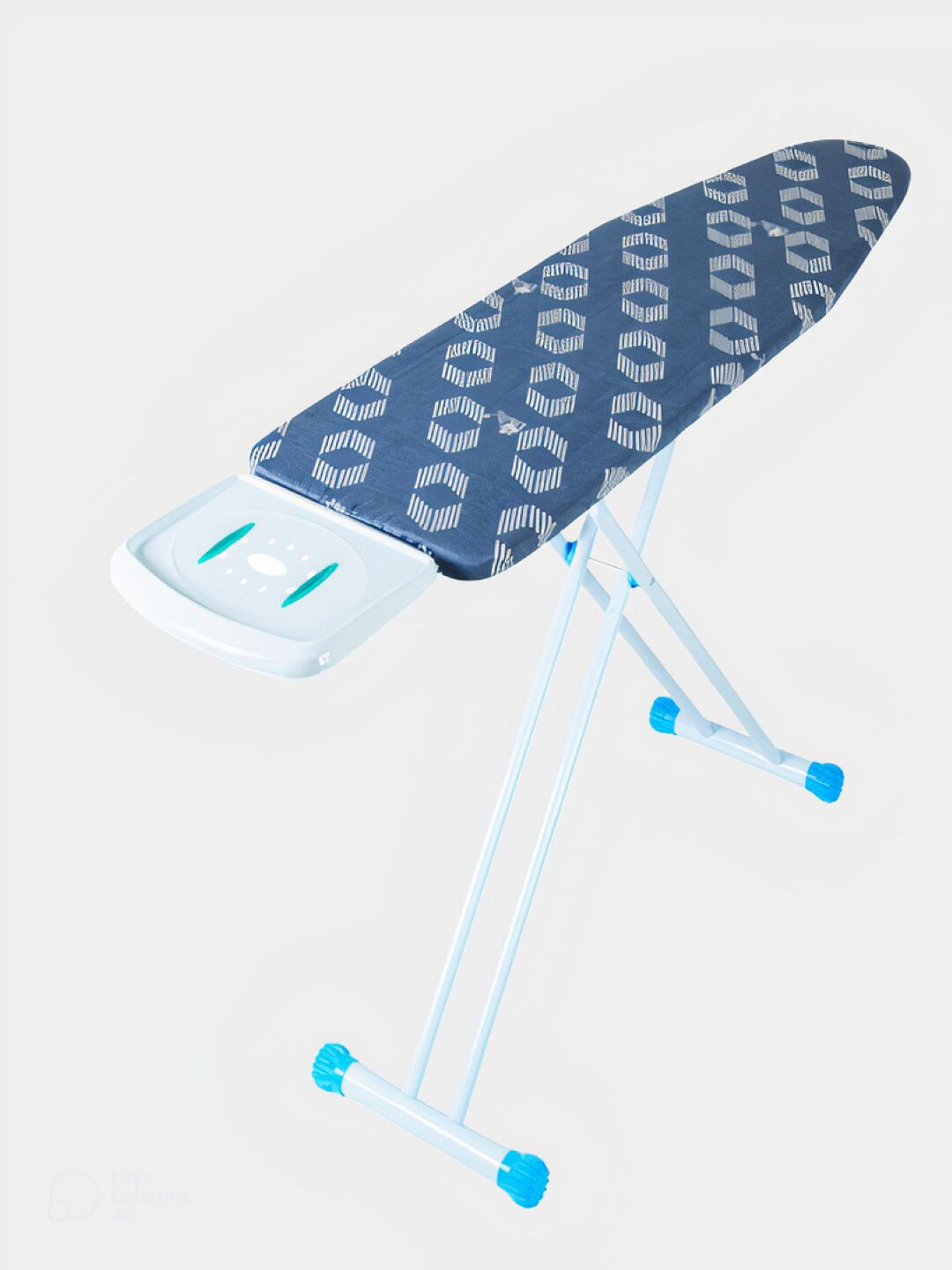 Гладильная Доска Sarayli "Fair" 149х42х86 см, встраиваемая, чёрно-белая — фото 1