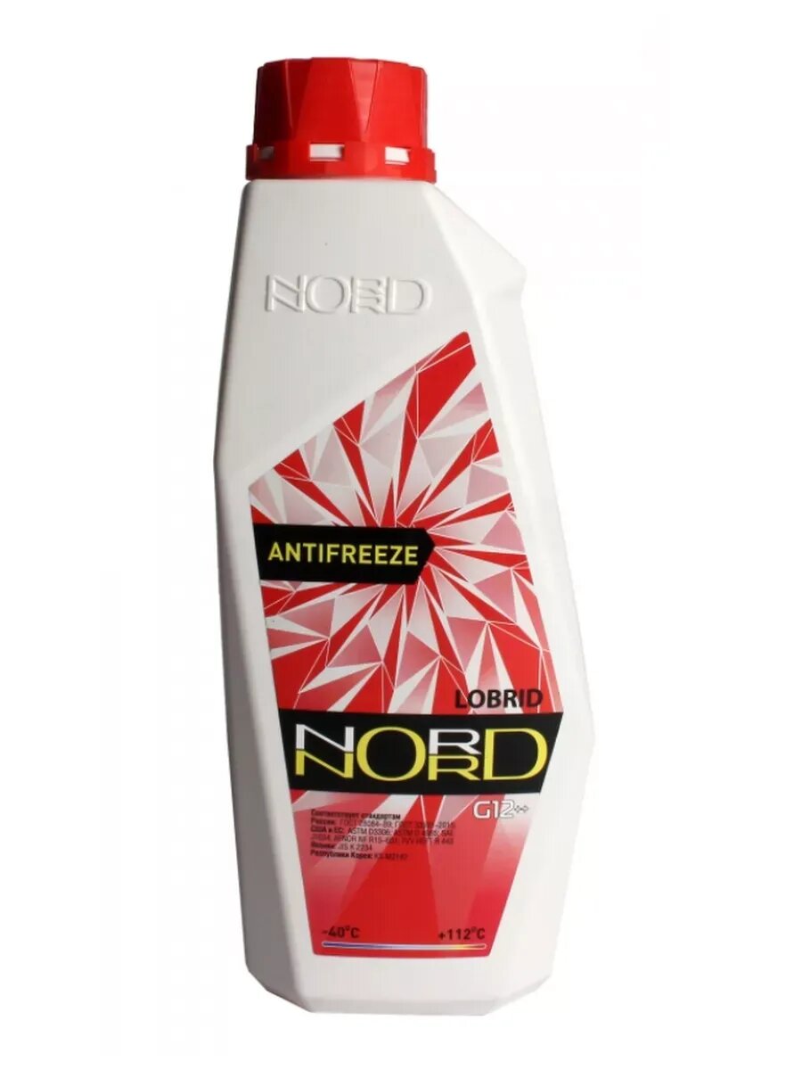 Антифриз Nord G12++ красный 1л