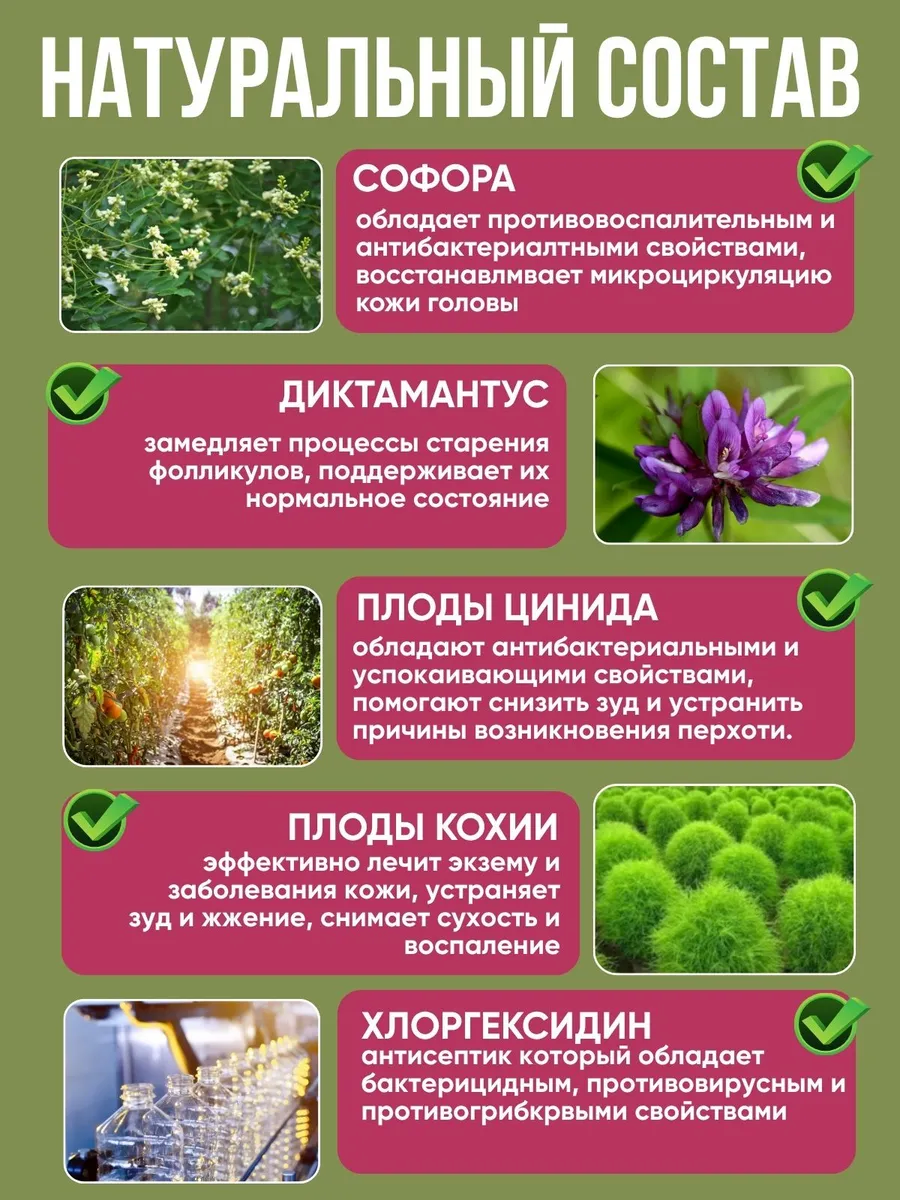 Картинки Шампунь GUCALLO, против псориаза, себореи, зуда, перхоти, 120мл