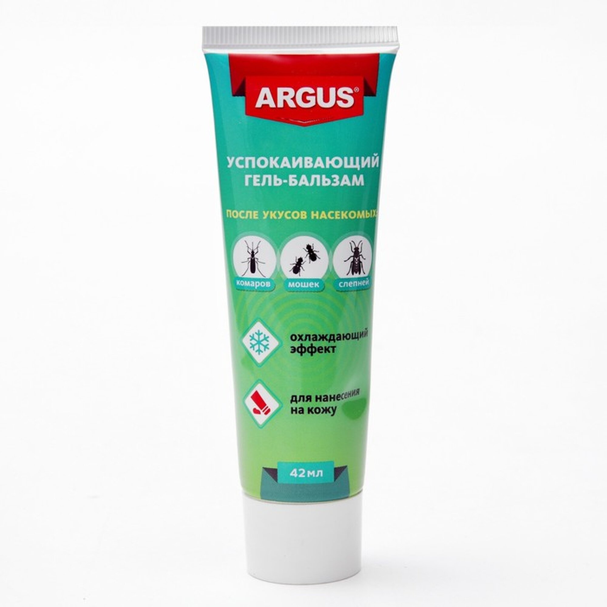 Средства После Укусов Насекомых Гель-бальзам после укусов ARGUS 42 мл туба