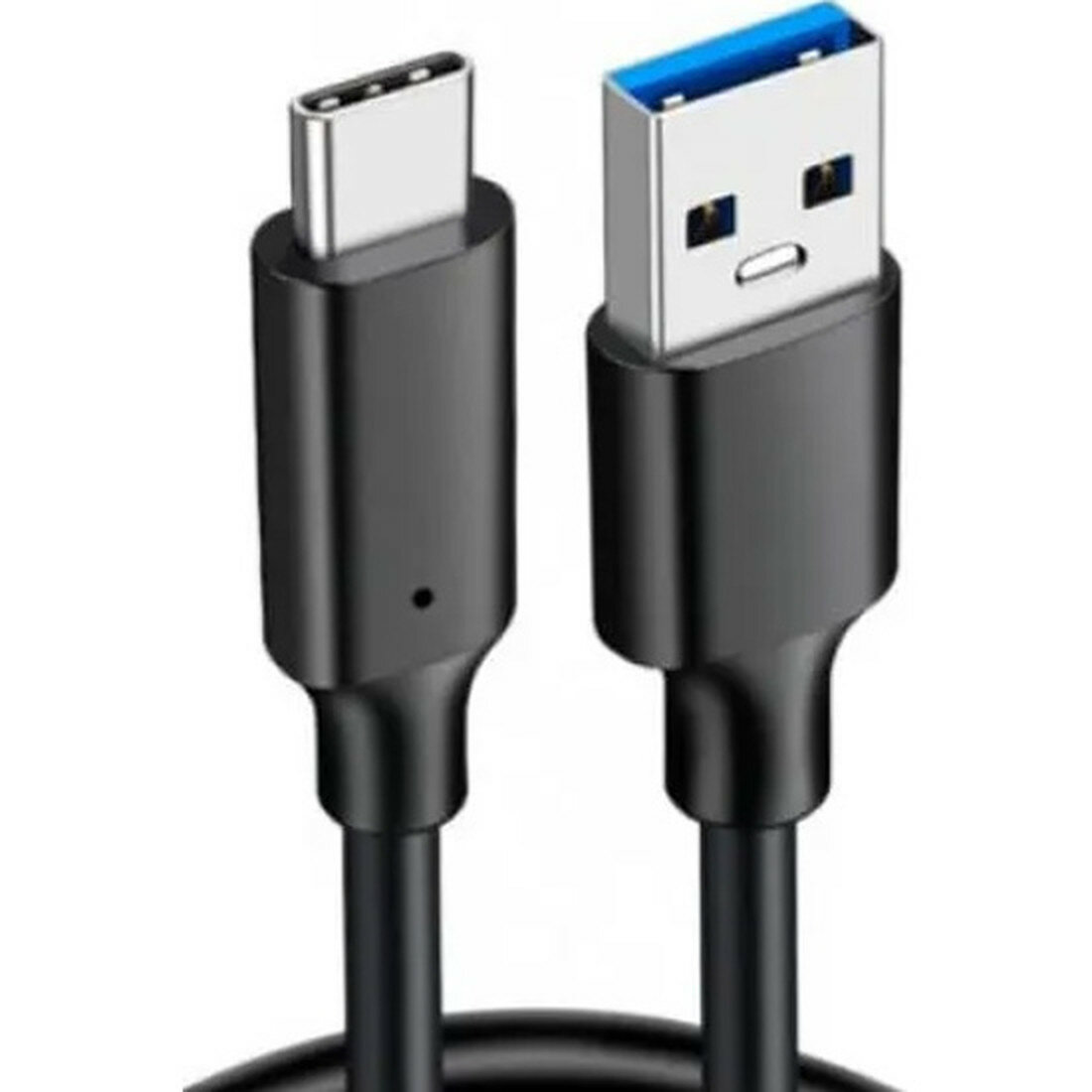 Кабель Ks-is KS-845B-1 SuperSpeed+ 10Gbps USB-C(m) - USB-A(m) черный 1м
