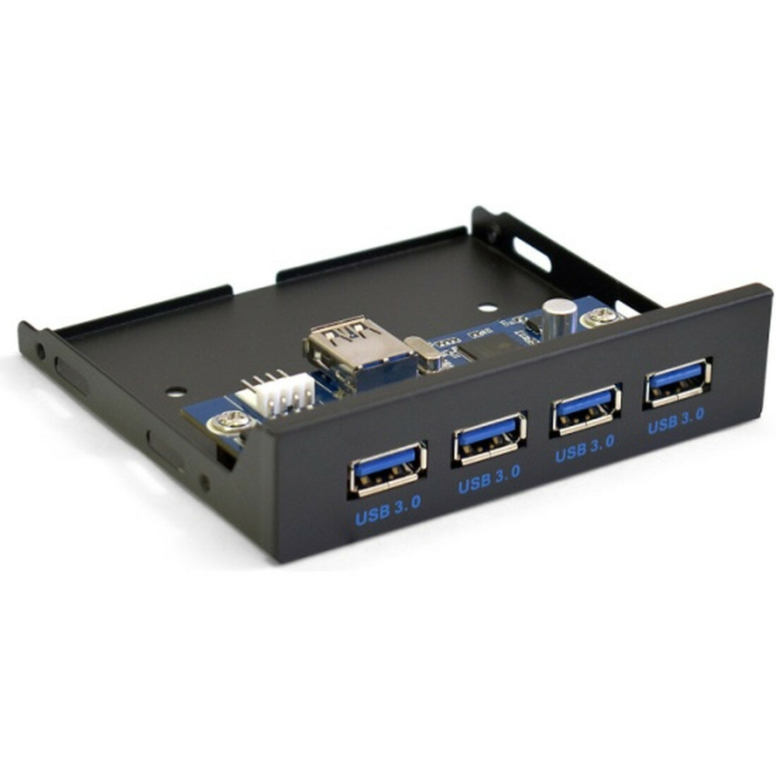 Планка USB на переднюю панель Exegate U3H-625 3,5" 4*USB3.0 (EX283580RUS)