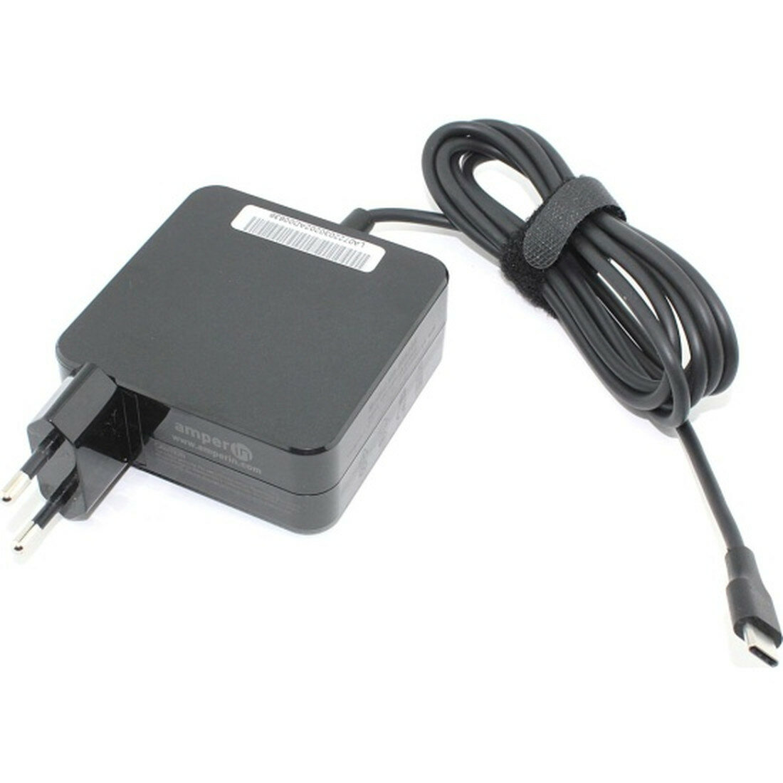 Блок питания (сетевой адаптер) Amperin AI-XI65CB для ноутбуков Xiaomi 65W USB Type-C Black