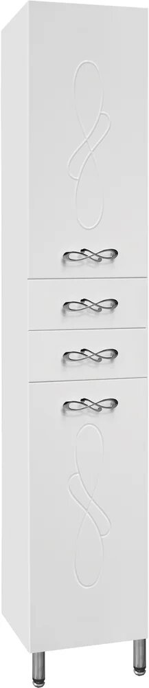 Шкаф-пенал для ванной Style Line Венеция 36 напольный 36 см белый подвесной