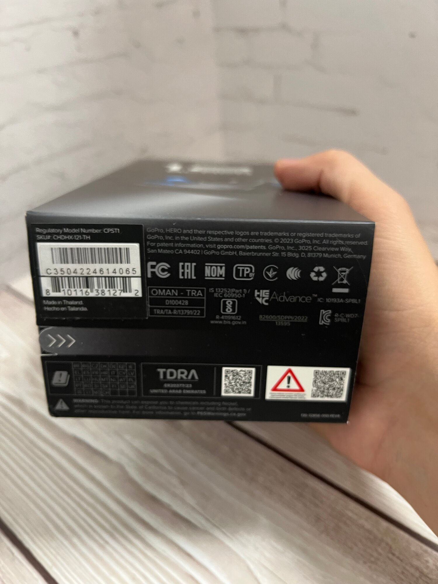 Экшн-Камеры Xiaomi Экшн-камера GoPro HERO12 Black, стабилизация 6.0, 1720 мА·ч, черный