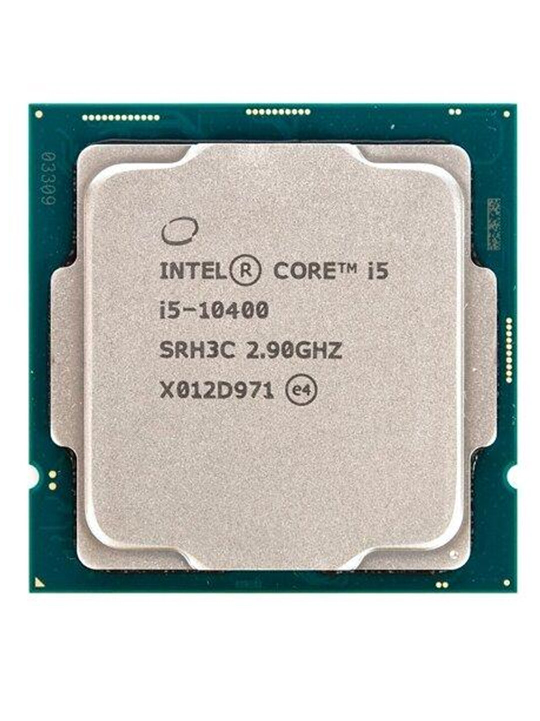 Процессор Intel Core i5 10400, 6 ядер, 12 потоков, 2,9 ГГц, до 4,3 ГГц, без кулера