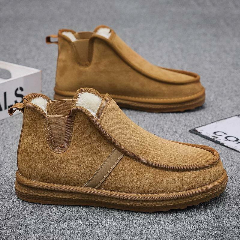 Угги зимние, полуклассические сапоги, теплые с мехом