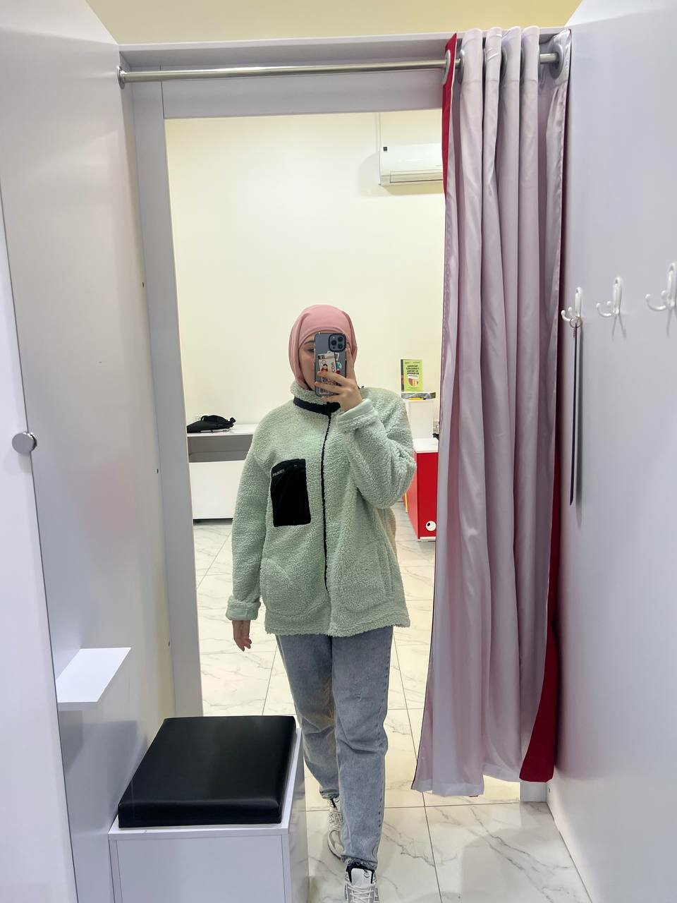 Пуховик  Флисовая куртка Унисекс флис Мягкая теплая куртка