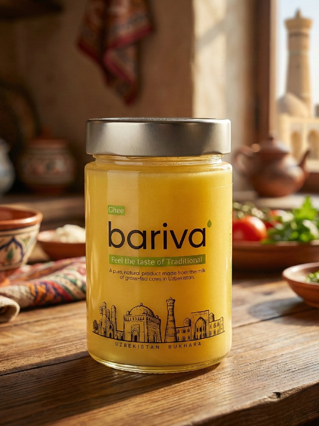 Топленое масло Bariva Ghee 100% Натуральное / Sariyog' 380мл