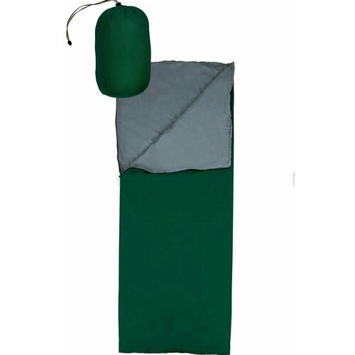 Спальный мешок-одеяло СМ001 зелёныйсерыйсинийсерый 1425₽