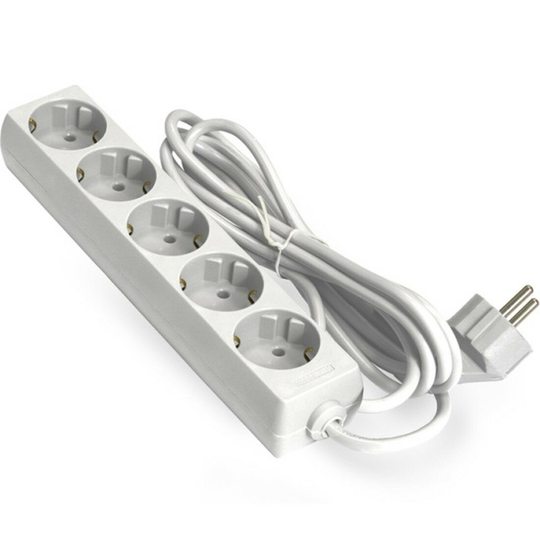 Удлинитель Exegate ECE-5-5W 5 розеток 5 м белый