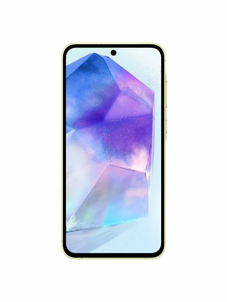 Смартфон Samsung Galaxy A55 8/256Gb Lemon/Желтый — фото 1